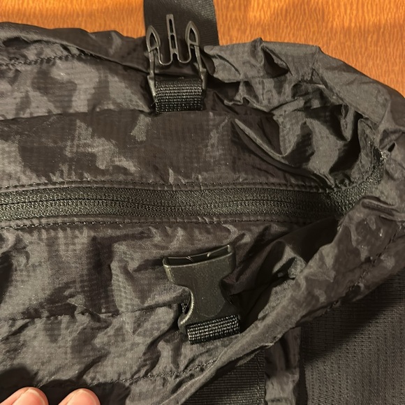 Black Patagonia Packable Backpack (Ultralight Black Hole) - Picture 7 of 15